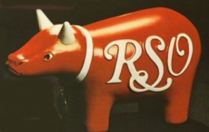 The cow logo was chosen by Stigwood because it represented prosperity. It proved to be the proverbial "cash cow" for Stigwood and others in 1978.